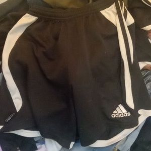 Adidas shorts, Size:S,Color:Black and white
